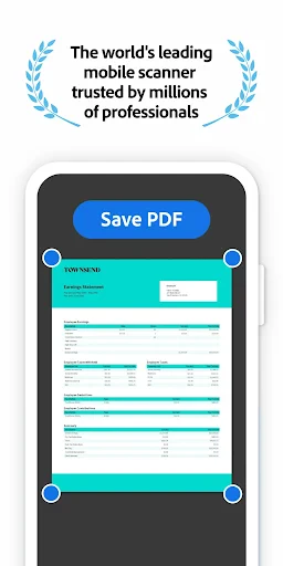 Adobe Scan AI PDF Scanner, OCR screenshot