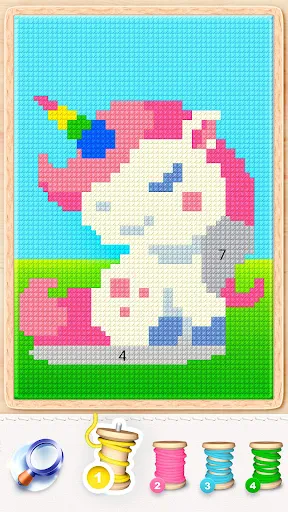 Magic Cross Stitch: Pixel Art screenshot