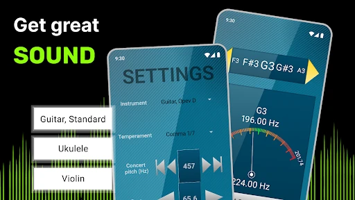 Perfect Guitar Tuner screenshot