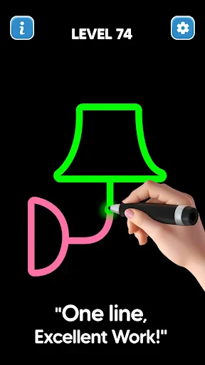 Line Drawing: No Lift Puzzle screenshot