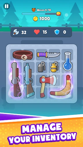 Backpack Hero: Merge Weapon screenshot