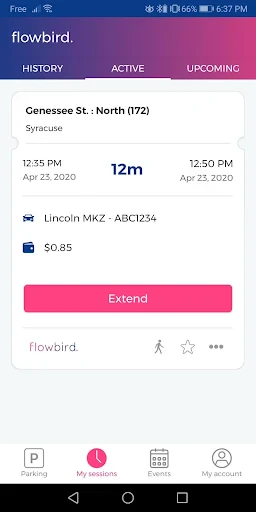 Flowbird Parking screenshot