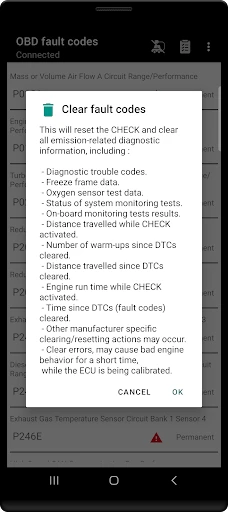 Tor OBD2 Diagnostics screenshot