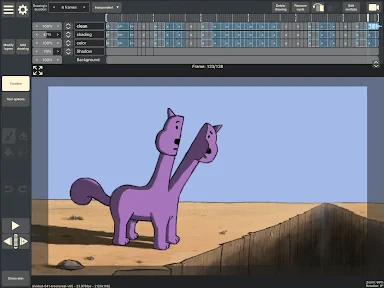 RoughAnimator - animation app screenshot