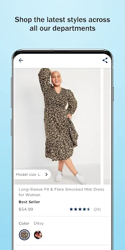 Old Navy: Fashion at a Value! screenshot