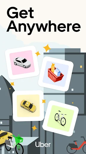 Uber - Request a ride screenshot