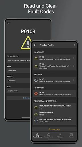 OBD Fusion (Car Diagnostics) screenshot