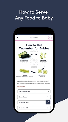 Solid Starts: Baby Food App screenshot