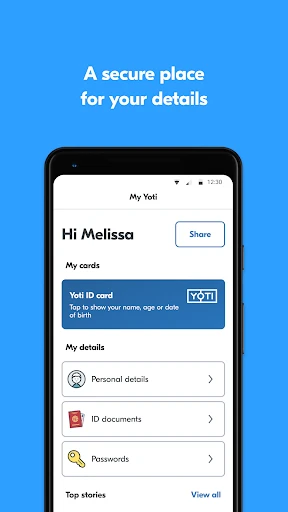 Yoti - your digital identity screenshot