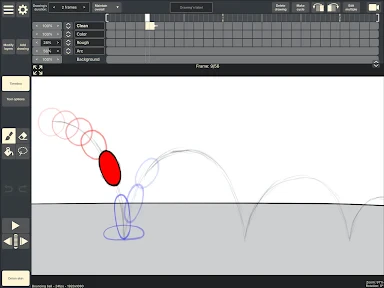 RoughAnimator - animation app screenshot