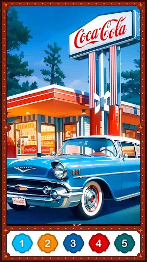 Retro Style Coloring Games screenshot