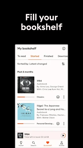 Storytel - Audiobooks & Books screenshot