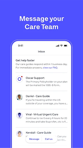 Oscar Health screenshot