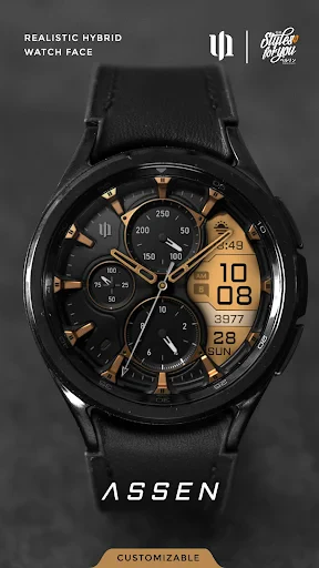 S4U Assen - Hybrid watch face screenshot