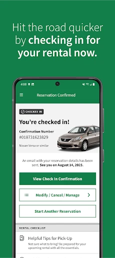 Enterprise Car Rental screenshot