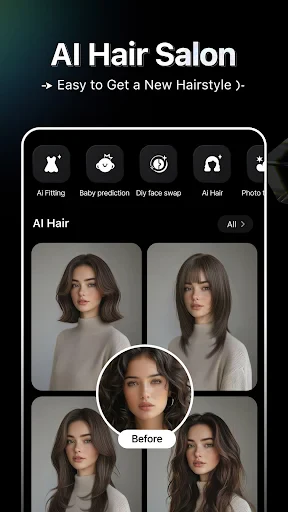 Hicut:Face Swap AI Video App screenshot