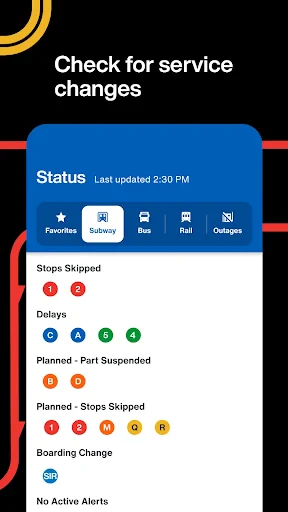 The Official MTA App screenshot