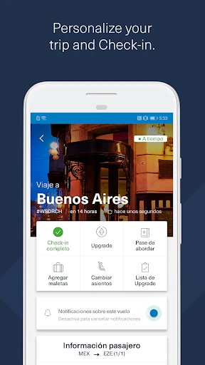 Aeromexico screenshot