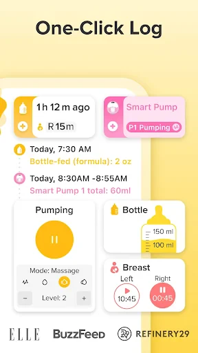 Baby Tracker App | Glow screenshot
