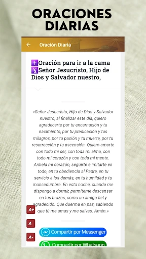 Biblia Católica en español screenshot
