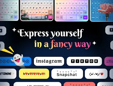 Fonts Keyboard Themes & Emoji screenshot