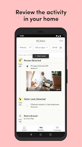 Kangaroo: Simple Home Security screenshot