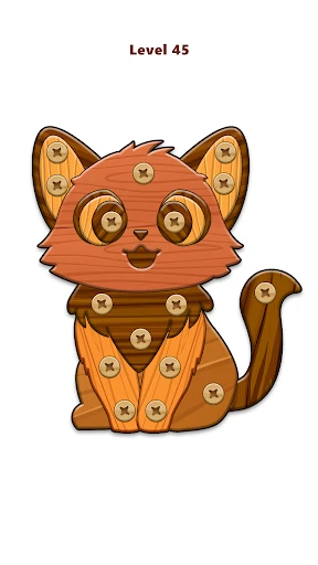 Wood Nuts & Bolts Puzzle screenshot