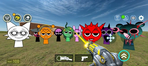 Nextbots In Playground mod screenshot