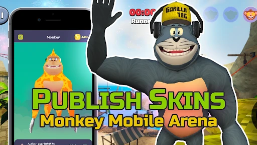 Gorilla Skins for Monkey Arena screenshot