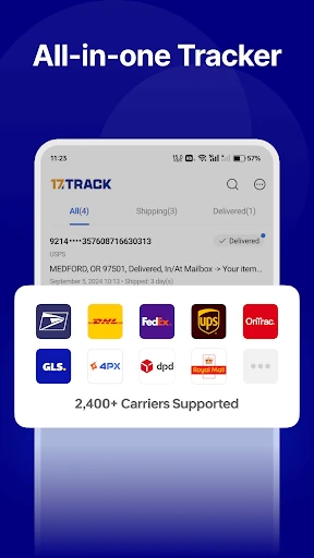 17TRACK Package Tracker screenshot