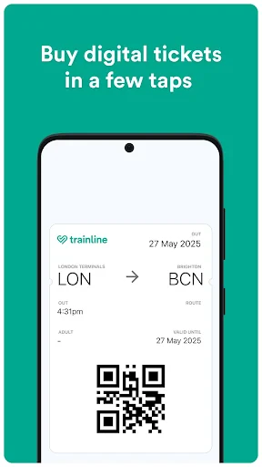 Trainline: Train travel Europe screenshot