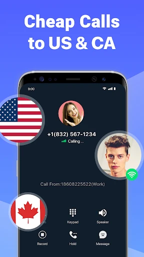 Second Number for Call & Text screenshot