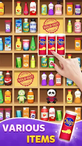 Sort Match:3D Goods Master screenshot