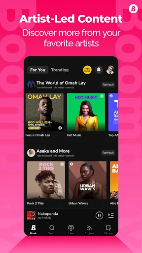 Boomplay: Music & Live Stream screenshot