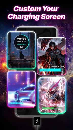 3D Battery Charging Animation screenshot