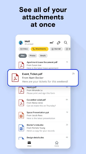 AOL: Email News Weather screenshot