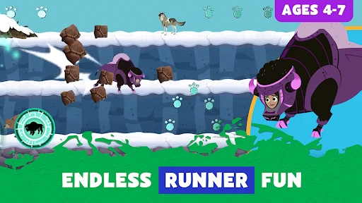 Wild Kratts Rescue Run screenshot