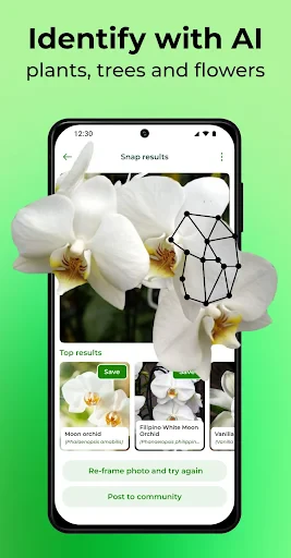 PlantSnap: plant identifier screenshot
