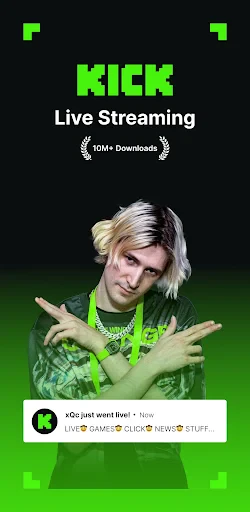 Kick: Live Streaming screenshot