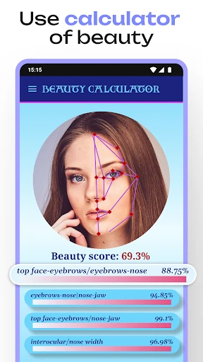 Beauty Calculator Pretty Scale screenshot