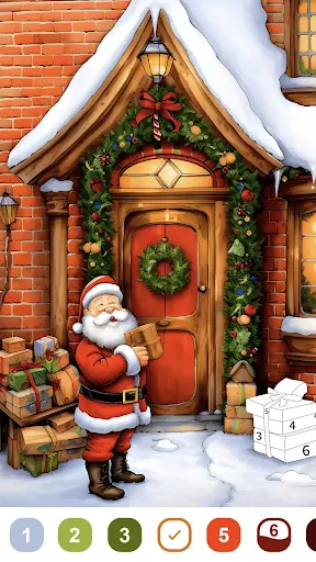 Christmas Color -Painting Book screenshot