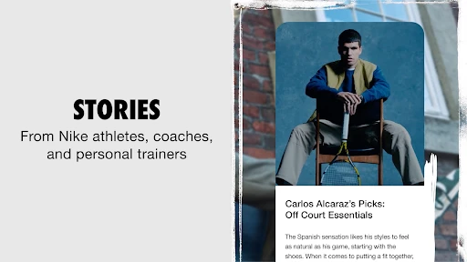 Nike: Shoes, Apparel & Stories screenshot