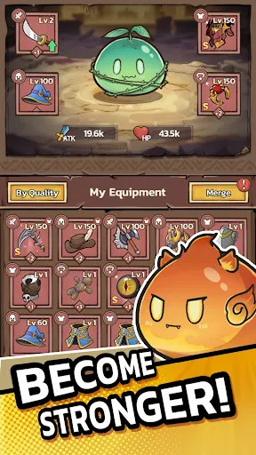 Slime Castle — Idle TD Game screenshot