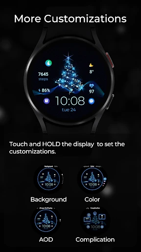 TVV Christmas 2 Watch Face screenshot