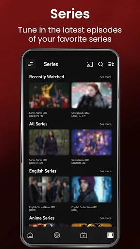 Xtream IPTV Player screenshot