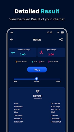 Wifi Speed Test - Speed Test screenshot