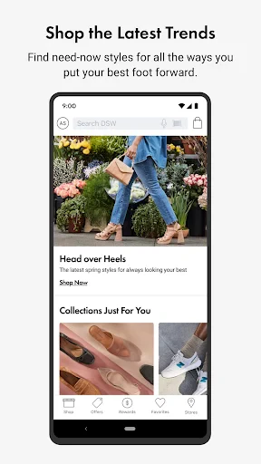 DSW Designer Shoe Warehouse screenshot