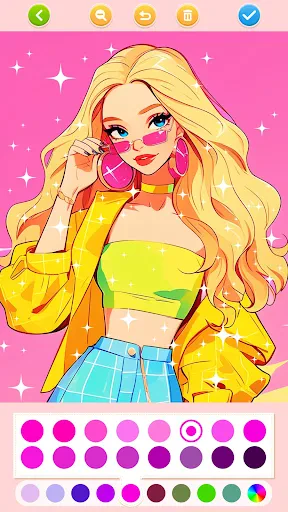 Doll Color: Princess Coloring screenshot