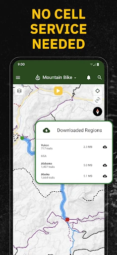 Trailforks screenshot