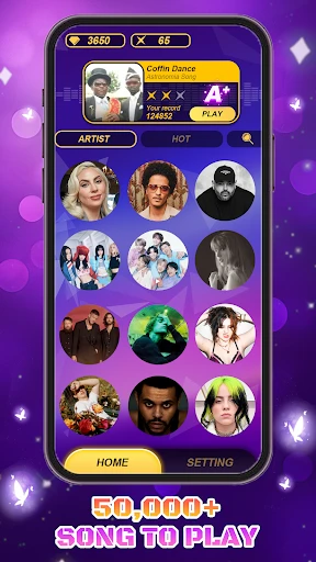 Music Ballz Go - Hop Star screenshot